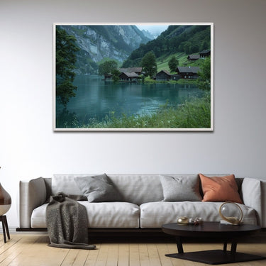 Switzerland Landscape Painting